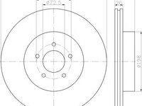 Disc frana CHRYSLER 300 C limuzina (LX), CHRYSLER 300 C Touring (LX) - MINTEX MDC2320