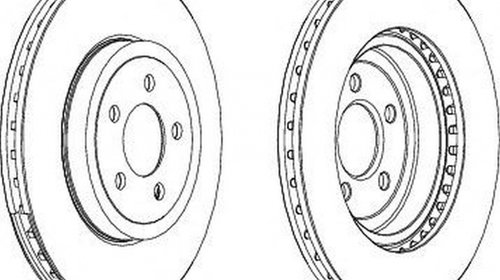 Disc frana CHRYSLER 300 C LX FERODO DDF1765