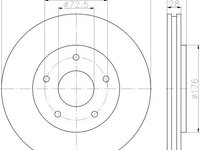 Disc frana CHRYSLER GRAND VOYAGER V (RT) - OEM - QUARO: QD9929 - Cod intern: W02606904 - LIVRARE DIN STOC in 24 ore!!!