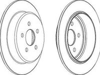 Disc frana CHRYSLER NEON PL FERODO DDF1026