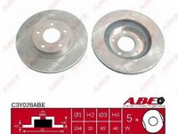 Disc frana CHRYSLER SEBRING Cabriolet JS ABE C3Y028ABE