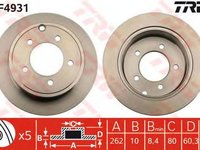 Disc frana CHRYSLER SEBRING JS TRW DF4931