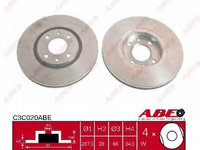 Disc frana CITROËN XANTIA Estate (X2) (1998 - 2003) ABE C3C020ABE