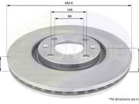 Disc frana CITROËN XSARA cupe N0 COMLINE ADC1519V