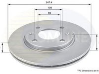 Disc frana CITROEN AX ZA- COMLINE ADC1506V