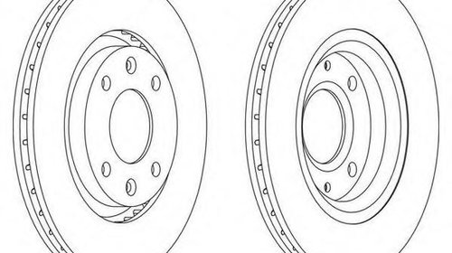 Disc frana Citroen BERLINGO I caroserie (M_),