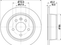 Disc frana CITROEN BERLINGO (MF) (1996 - 2016) KRIEGER 0950004253 piesa NOUA