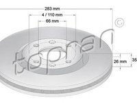 Disc frana CITROEN BERLINGO MF TOPRAN 720248