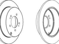 Disc frana CITROEN C-CROSSER ENTERPRISE JURID 562527JC