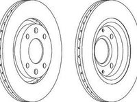 Disc frana CITROEN C-ELYSEE FERODO DDF1140