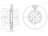 Disc frana CITROEN C4 Grand Picasso I UA DELPHI BG4002