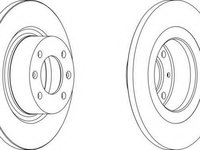 Disc frana Citroen C5 I (DC_), Citroen C5 I Estate (DE_), Citroen C5 II (RC_) - FERODO DDF1157