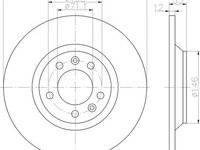 Disc frana CITROEN C5 III (RD_) - OEM - MEYLE ORIGINAL GERMANY: 11-155230009|11-15 523 0009 - W02771500 - LIVRARE DIN STOC in 24 ore!!!