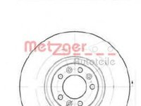 Disc frana Citroen C6 limuzina (TD_), PEUGEOT 407 cupe (6C_), Citroen C5 III limuzina (RD_) - METZGER 25259 V