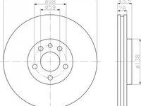 Disc frana CITROEN C8 EA EB TEXTAR 92115003