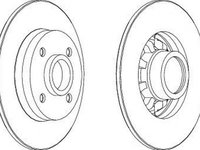 Disc frana CITROEN DS4 FERODO DDF1696