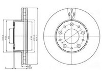 Disc frana CITROEN JUMPER bus DELPHI BG4059