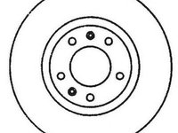 Disc frana CITROEN JUMPER caroserie 230L JURID 561992J