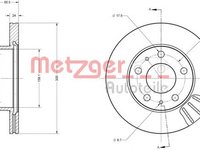 Disc frana CITROEN JUMPER platou sasiu 230 METZGER 6110252