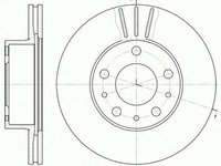 Disc frana CITROEN JUMPER platou sasiu 230 ROADHOUSE 6476.1