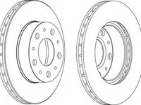 Disc frana Citroen RELAY bus (230P), FIAT DUCATO caroserie (230L), PEUGEOT BOXER bus (230P) - WAGNER WGR1171-1