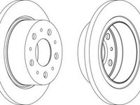 Disc frana Citroen RELAY bus, Citroen RELAY Van, Citroen RELAY platou / sasiu - FERODO DDF1823