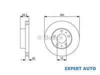 Disc frana Citroen RELAY Van 2006-2016 #3 0986479313