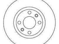 Disc frana CITROEN XANTIA Break X1 JURID 562019JC