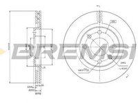 Disc frana CITROEN XANTIA X1 BREMSI DBA192V