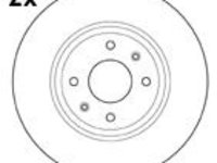 Disc frana Citroen XANTIA (X1), Citroen ZX (N2), PEUGEOT 306 hatchback (7A, 7C, N3, N5) - MAPCO 15424/2