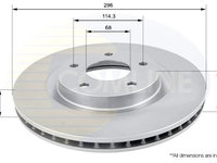 Disc frana COMLINE ADC0274V