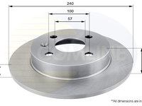 Disc frana COMLINE ADC1106