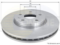 Disc frana COMLINE ADC1142V