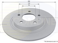 Disc frana COMLINE ADC1154