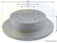 Disc frana COMLINE ADC1577