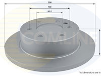 Disc frana COMLINE ADC1639