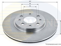 Disc frana COMLINE ADC1803V