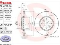 Disc frana DACIA LODGY BREMBO 09A72731