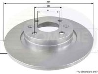 Disc frana DACIA LOGAN EXPRESS FS COMLINE ADC2709