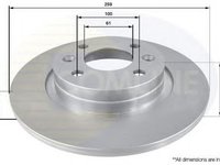 Disc frana DACIA LOGAN II COMLINE ADC2709