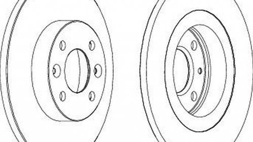 Disc frana DACIA LOGAN LS FERODO DDF1502