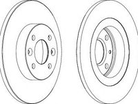 Disc frana DACIA LOGAN MCV II (2013 - 2016) FERODO DDF1502C piesa NOUA