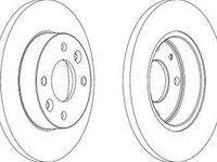 Disc frana DACIA LOGAN MCV KS FERODO DDF055