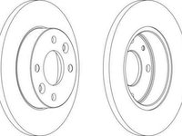 Disc frana DACIA LOGAN MCV KS FERODO DDF055