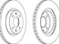 Disc frana DACIA LOGAN MCV KS FERODO DDF1096