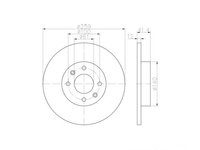 Disc frana Dacia SANDERO 2008-2016 #2 08A26810