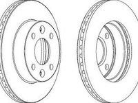 Disc frana DACIA SOLENZA FERODO DDF1521