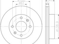 Disc frana DACIA SOLENZA - TEXTAR 92236100