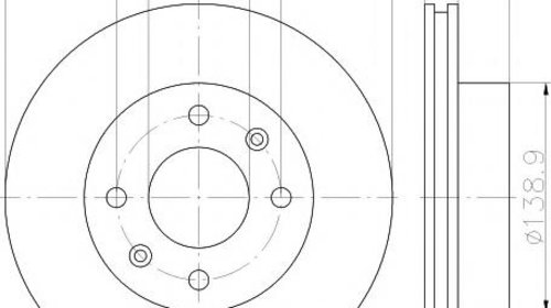 Disc frana DACIA SOLENZA - TEXTAR 92236100