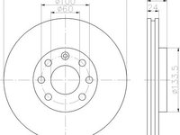 Disc frana DAEWOO CIELO (KLETN) - OEM - MEYLE ORIGINAL GERMANY: 6155216001|615 521 6001 - W02401884 - LIVRARE DIN STOC in 24 ore!!!